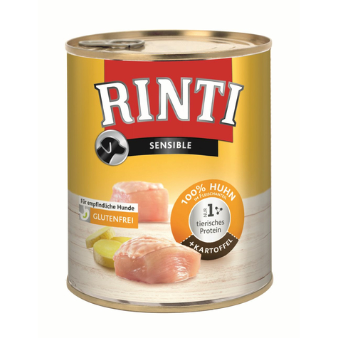 Finnern rinti, pomme de terre au poulet rinti sensi 800gd