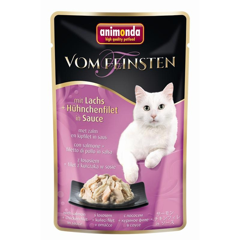 Chat animonda à son meilleur, saumon vf + filet de poulet 50gp