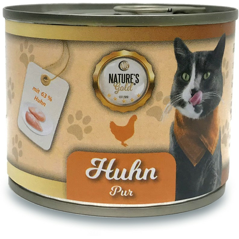 Or naturel, poulet chat or naturel 200gd