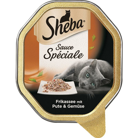 Sheba, elle. Dinde fricassée 85g