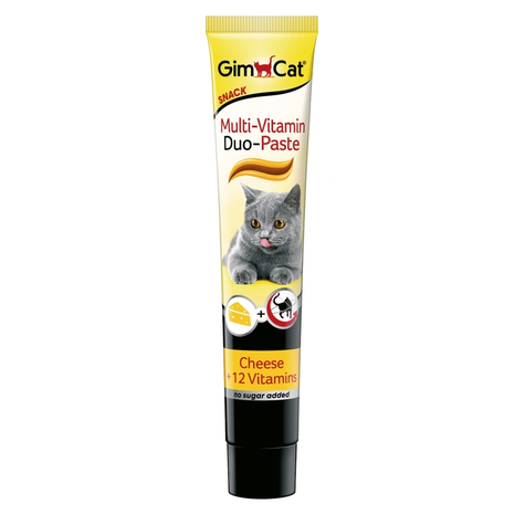 Gimpet, gim.Cat Multiv.Duo Kä + 12vi.50g