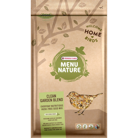 Versele vogel, du menu de gauche nat.Clean Garden 2,5kg