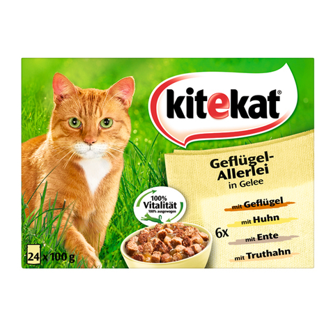 Kitekat, kit. Gefl-aller.Jelly 24 * 100gp