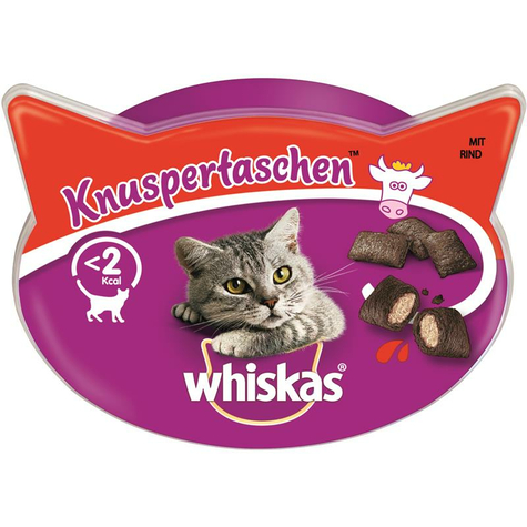 Whiskas, boeuf croustillant whiskas 60g