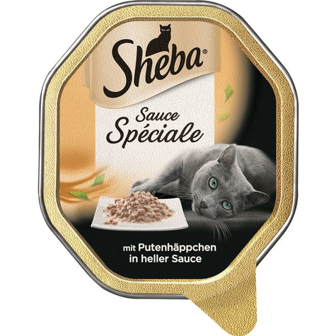 Sheba, elle mord la dinde spéciale. 85g