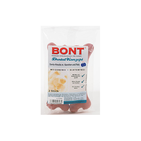 Collations bont denta, carotte denta-knocks + riz 2pcs