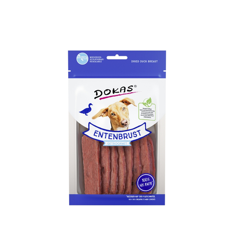 Collations sèches dokas, magret de canard dokas dr. 70 g