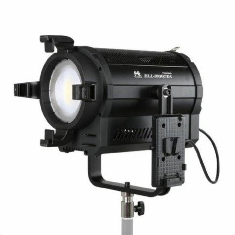 Falcon Eyes Bi-Color Led Spot Lamp Dimmable Dll-1600tdx On 230v Or Battery