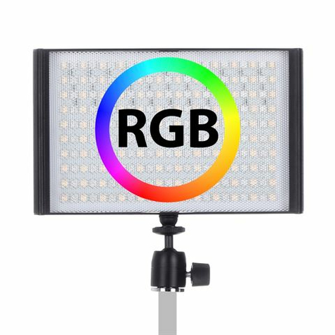 Ensemble de lampes à led rvb yeux de faucon t8 incl. Batterie