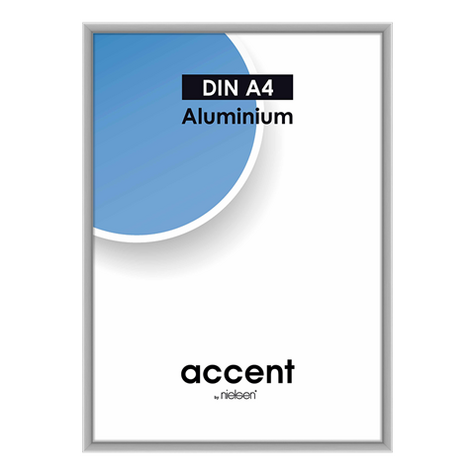 Nielsen cadre photo 52124 accent mat argenté 21x29,7 cm