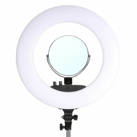 Ensemble de lampe annulaire led studioking 48w lr-480