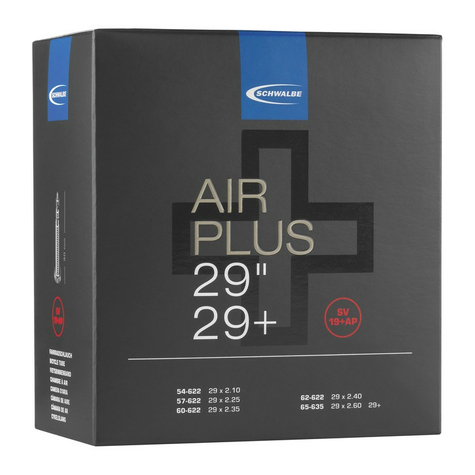 Chambres air schwalbe sv 19 + ap air plus     