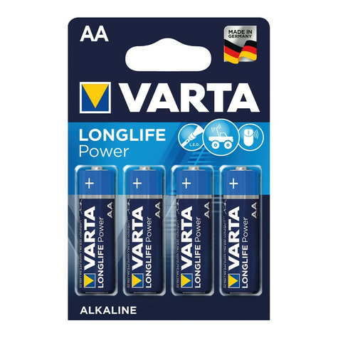 Batterie varta longlife power mignon lr6