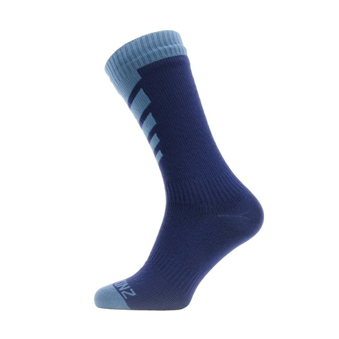 Chaussettes sealskinz temps chaud mi-longues