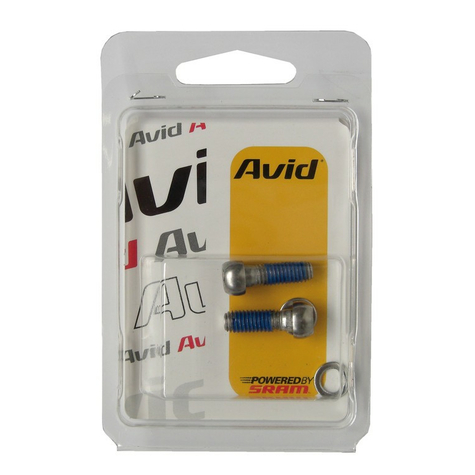 Vis avid f. Adaptateur de frein disque 