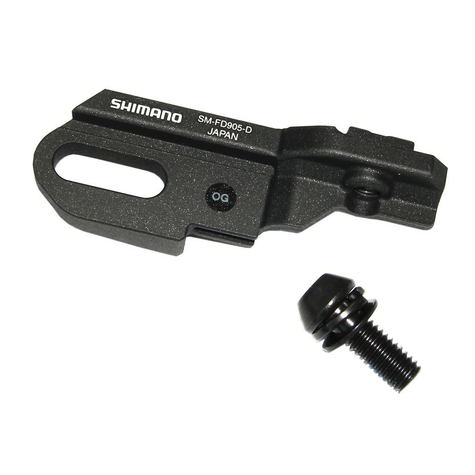 Adaptateur shimano pour dailleur avant deore xt di2