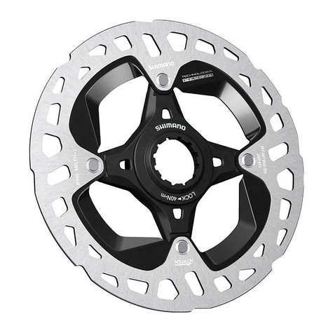 Disque de frein shimano rt-mt900           