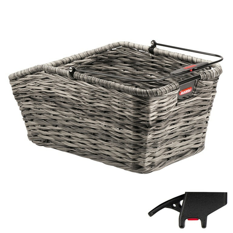 Panier roue arrie klickfix structura gt gris