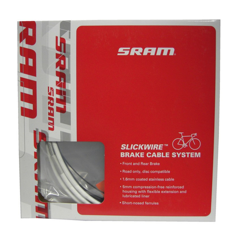 Kit cle de frein sram slick wire road       