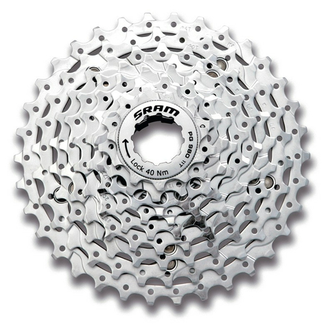 Cassette de pignons sram pg-980          