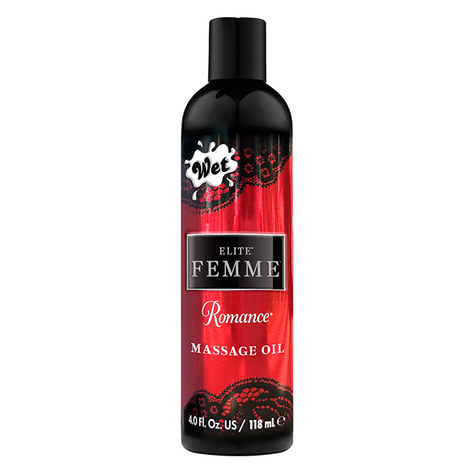 Huile de massage : by wet  romance aromatherapy massage oil