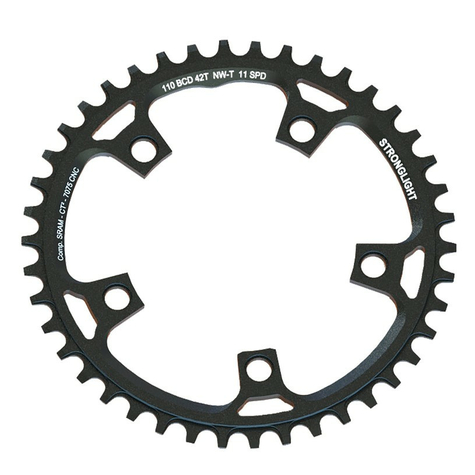 Plateau stronglight gravel f.sram   