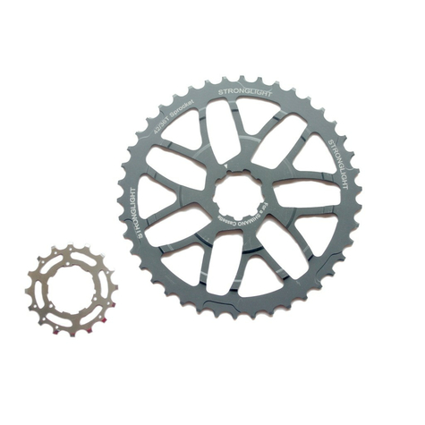 Kit de conversion stronglight f shimano cassette