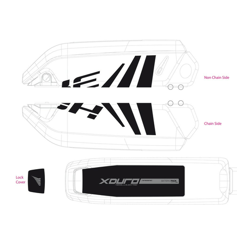 Dekor Xduro F.Batteriegehse           