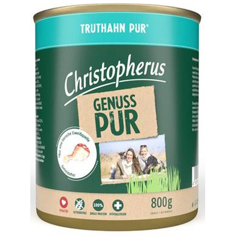 Christopherus pure dinde 800g-conserve