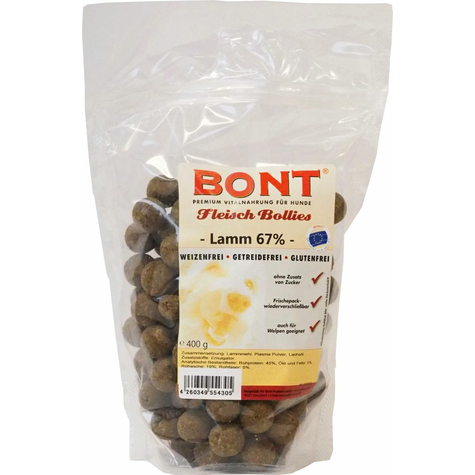 Bont meat-bollies agneau 400g