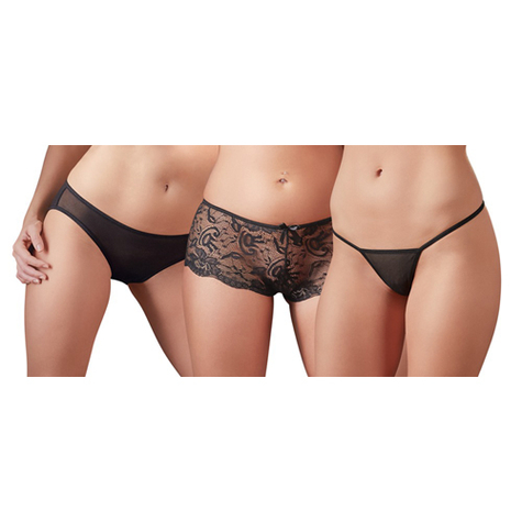 String thong femme : panty set of 3