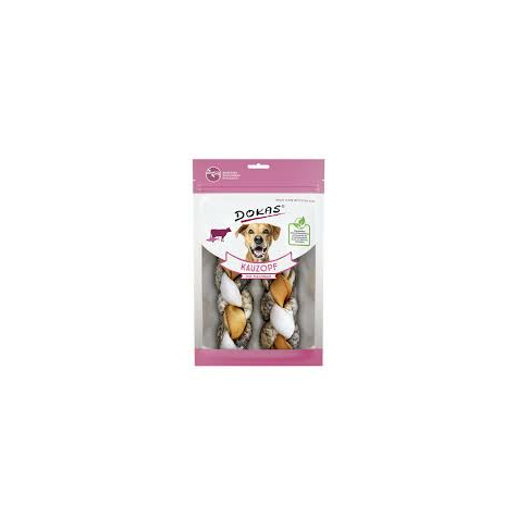 Dokas chewy dog snack avec peau de poisson 2pcs.