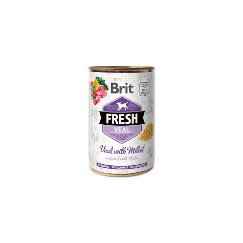 Brit fresh veau au millet 400g