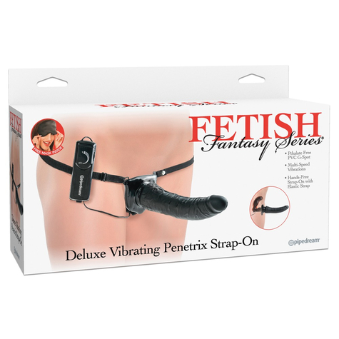 Deluxe vibrating penetrix strap-on