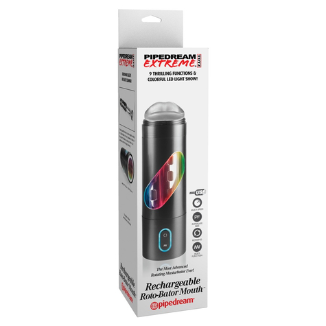 Rechargeable roto-bator mouth