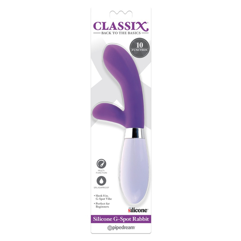 Silicone g-spot rabbit