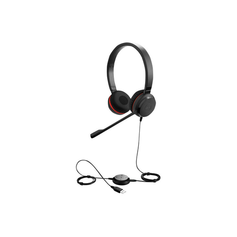 Jabra evolve 30 ii ms stereo, casque supra-auriculaire