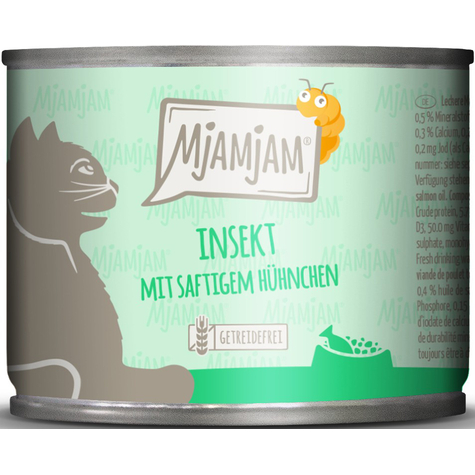 Mjamjam insecte avec poulet juteux 200g