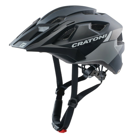 Casque de vo cratoni allride (vtt) gr. L / xl (57-62cm) noir / gris mat    