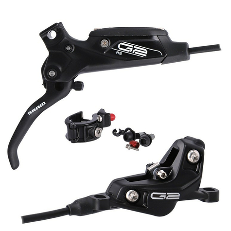 Frein disque sram g2rs hyd.Mtb A2 diff.Noir, arrie ou disque, culasse 2000mm, alu 