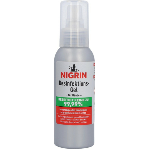 Gel dinfectant nigrin pour les mains 100 ml                        