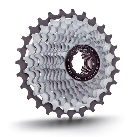 Cassette de pignons miche light primato 11 vitesses 18-32 dents compatible shimano.   