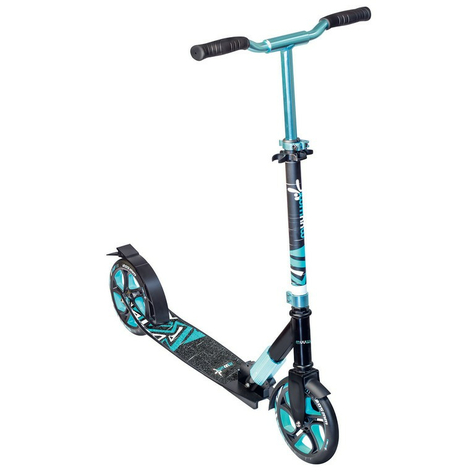 Trottinette muuwmi deluxe turquoise, 205mm                           