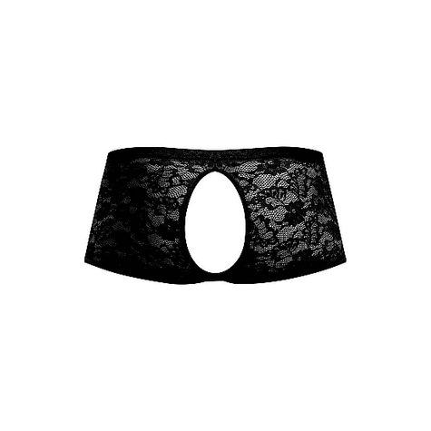 Short homme : crotchless pantie blanc