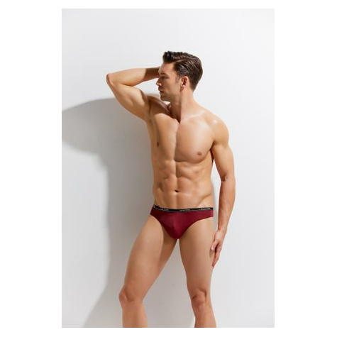 Thong second skin burgundy