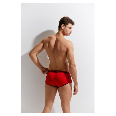 Sporty boxer shorts red