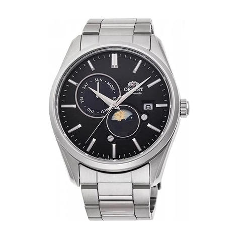 Orient soleil et lune automatique ra-ak0307b10b montre homme