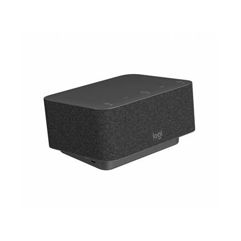 Logitech logi dock station d'accueil tout-en-un uc graphite 986-000024