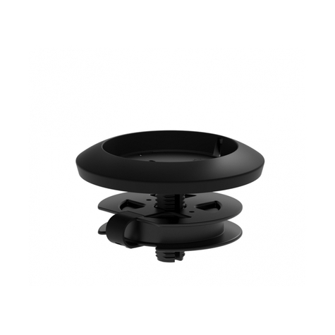 Logitech rally mic pod mount - support de microphone de table - 952-000002