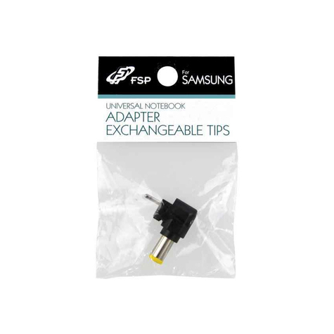 Fsp fortron adaptateur et connecteur de câbles noir jaune 4ap0016701gp